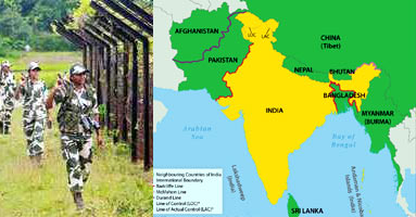Border Lines of India